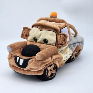 Disney Cars Tow Mater Beanbag Pillow Plush 14"